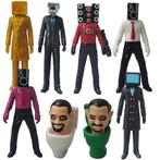 Skibidi toilet beatbox figuren 12 stuks, Verzenden, Nieuw