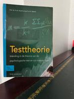 P.J.D. Drenth - Testtheorie (academische) pabo / AOLB, Ophalen of Verzenden, Zo goed als nieuw, P.J.D. Drenth; K. Sijtsma