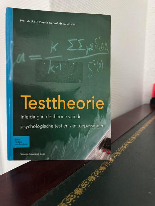 P.J.D. Drenth - Testtheorie (academische) pabo / AOLB, Boeken, Psychologie, Zo goed als nieuw, Ophalen of Verzenden