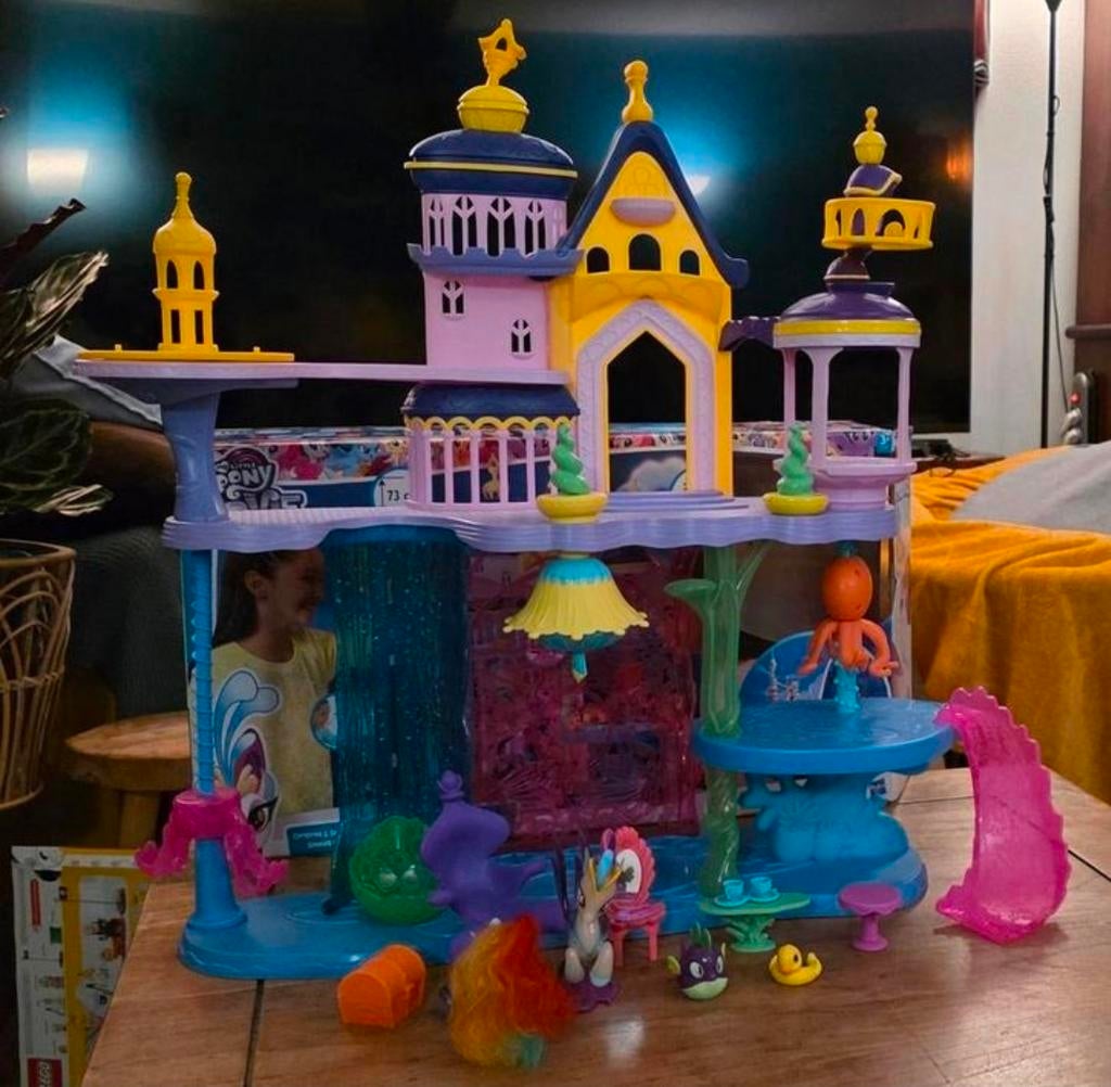 My Little Pony The Movie - Seaquestria en Canterlot kasteel, Ophalen, Gebruikt
