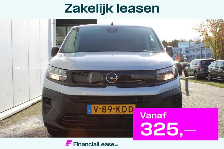 Opel Combo 1.5 BlueHDi 100 pk L1 Parkeercamera / Carplay / C, Auto's, Bestelauto's, Bedrijf, Lease, Financial lease, ABS, Achteruitrijcamera