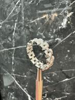 Prachtige 925 zilveren Rolex schakel ring, Ophalen of Verzenden, Nieuw, Zilver