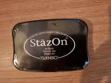 Stempelkussen StazOn  black Nieuw  beschikbaar voor biedingen