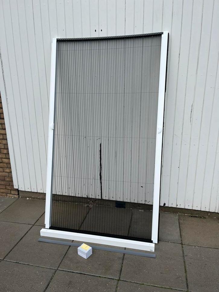 Unilux hordeur in plissé (nieuw) compleet set, Huis en Inrichting, Stoffering | Gordijnen en Lamellen, Nieuw, 150 tot 200 cm, 100 tot 150 cm