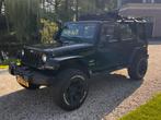 Jeep WRANGLER 3.8 V6 aut. 5drs NL-auto NAP LIER / VERHOOGD O, Auto's, Jeep, Gebruikt, Huisgarantie, Met garantie (alle), Zwart
