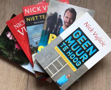Nick Vujicic – verzameling van 5 boeken – ZIE DIT ! beschikbaar voor biedingen