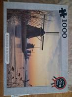 Puzzel 1000 stukjes - Kinderdijk in de winter, Ophalen of Verzenden, 500 t/m 1500 stukjes, Zo goed als nieuw, Legpuzzel