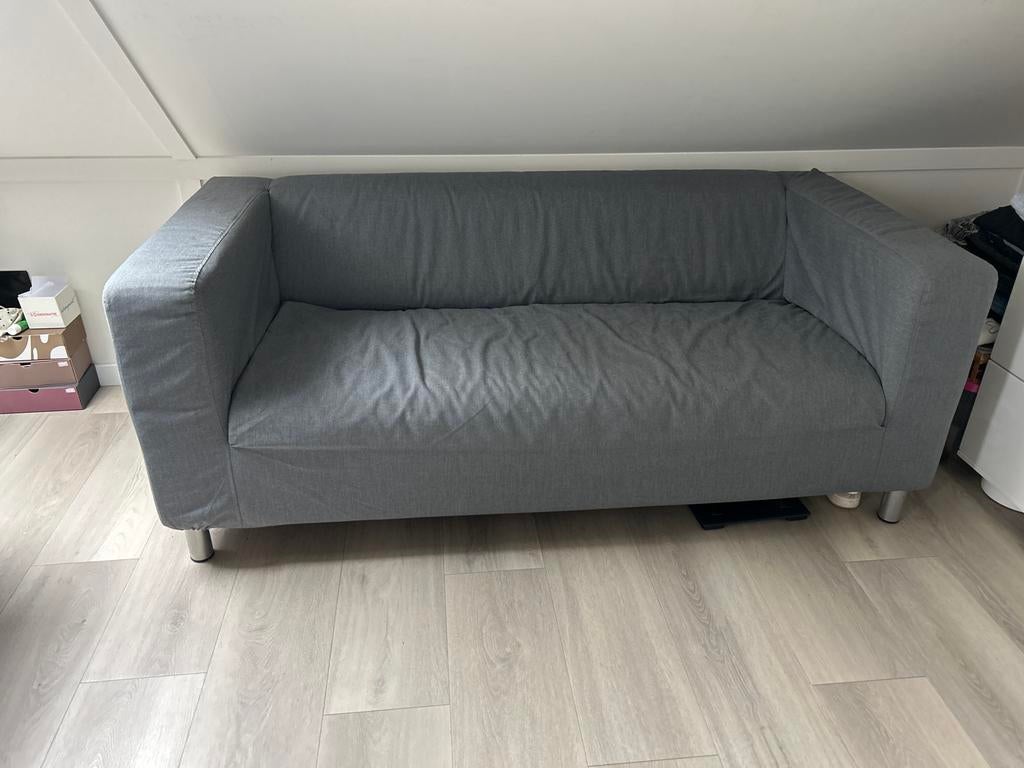 IKEA bankje - Grijs, Huis en Inrichting, Ophalen, 150 tot 200 cm, Tweepersoons, 75 tot 100 cm