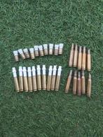 30 lege losse hulzen 3 verschillende soorten, Ophalen of Verzenden, Landmacht, Nederland, Hulzen of Bodemvondsten