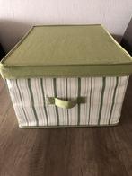 Opbergdozen, Huis en Inrichting, Woonaccessoires | Schalen en Manden, Ophalen, Gebruikt, Rechthoekig