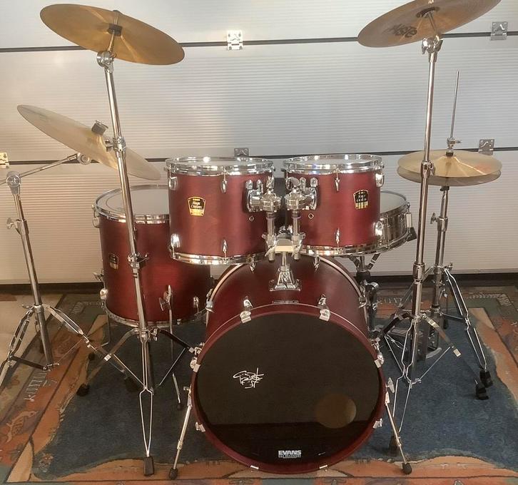 Yamaha drumstel compleet, Muziek en Instrumenten, Drumstellen en Slagwerk, Zo goed als nieuw, Yamaha, Ophalen