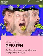 Oerol Ticket GEESTEN 20 juni 15.15, Eén persoon