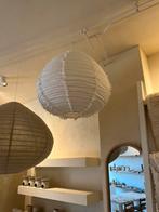 Linnen hanglamp Bali, Huis en Inrichting, Lampen | Plafondlampen, Ophalen, Zo goed als nieuw