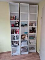 Ikea Billy boekenkast wit H237 cm, Ophalen, 100 tot 150 cm, 200 cm of meer, Zo goed als nieuw