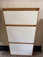 Luxe schoenenkast witte deur, houten omlijsting., Ophalen of Verzenden, Zo goed als nieuw