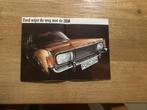 Ford Taunus 20m brochure 1970, Ophalen of Verzenden, Gelezen, Ford