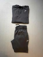 Gymshark Trainingspak S – Grijs – Broek + 1/4 Zip, Kleding | Heren, Sportkleding, Fitness, Maat 48/50 (M), Ophalen of Verzenden