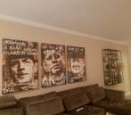 Jack Liemburg drieluik 120x80 cm – 3 originele schilderijen, Antiek en Kunst, Ophalen