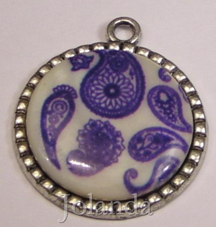 1024 Abalone Schelp in Zilver Kleurige Metalen Hanger, Sieraden, Tassen en Uiterlijk, Kettinghangers, Nieuw, Zilver, Zilver, Overige voorstellingen