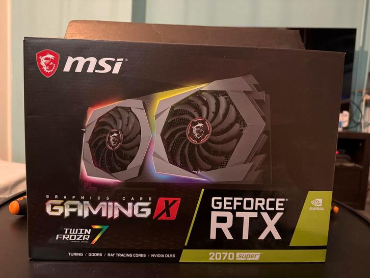 RTX 2070 Super Videokaart - Krachtige Gaming!, Computers en Software, Videokaarten, Gebruikt, Nvidia, PCI-Express 3.0, GDDR6, HDMI