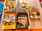 Karpervissen magazines +- 80stuks, Watersport en Boten, Hengelsport | Karpervissen, Ophalen, Gebruikt, Overige typen
