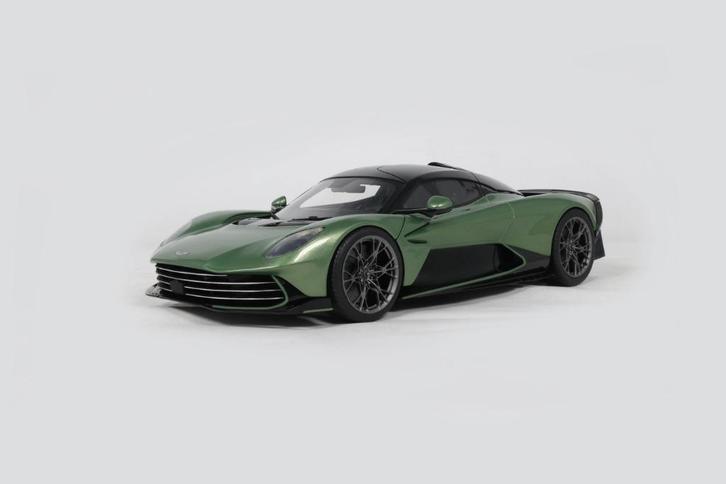 Jsn GT Spirit 1:18 Aston Martin Valhalla 2025 groen, Hobby en Vrije tijd, Modelauto's | 1:18, Nieuw, Auto, Overige merken, Ophalen of Verzenden