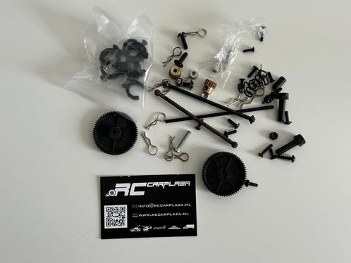 Restant onderdelen o.a. aandrijfassen / tandwielen 1/10 rc, Hobby en Vrije tijd, Modelbouw | Radiografisch | Auto's, Gebruikt