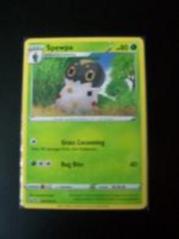 2495. Nieuwe Pokemon Kaart: SPEWPA hp 80 (012/162) beschikbaar voor biedingen