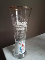 Tuborg Weihnachts Pilsener glas 0,2 L., Ophalen of Verzenden, Zo goed als nieuw, Glas of Glazen, Overige merken
