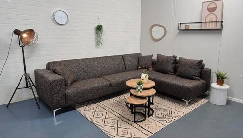 GRATIS LEVERING Nette hoekbank gemêleerd 300x217 GEREINIGD, Huis en Inrichting, Banken | Sofa's en Chaises Longues, Zo goed als nieuw