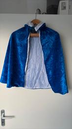Koningsblauwe kinder cape raad van elf -one size, Ophalen of Verzenden, Gebruikt, 146 t/m 152, Jongen of Meisje