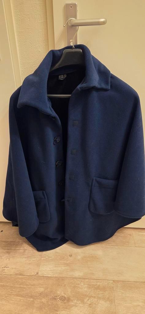 Rolstoel Poncho Boris Industries - Comfortabel & Warm, Kleding | Dames, Jassen | Winter, Zo goed als nieuw, Blauw, Ophalen of Verzenden