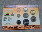 Muntset Zimbabwe dollar UNC, Ophalen of Verzenden, Zimbabwe, Setje