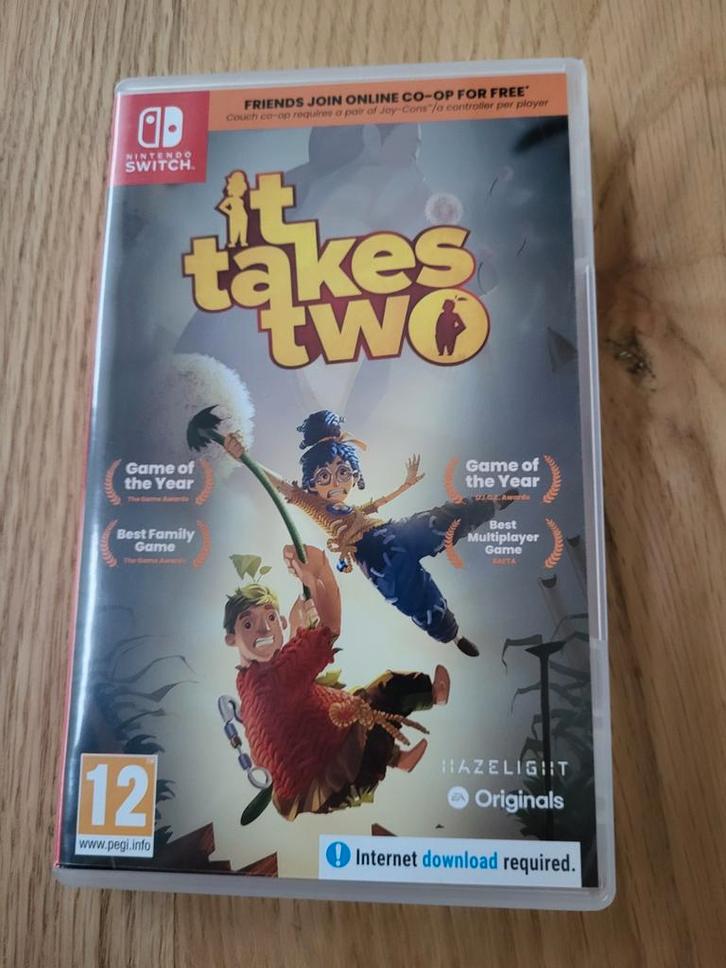 It Takes Two Nintendo Switch, Spelcomputers en Games, Games | Nintendo Switch, Zo goed als nieuw, Overige genres, 1 speler, Vanaf 12 jaar