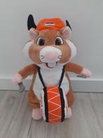 Knuffel hamster AH albert heijn trommel oranje K8242, Kinderen en Baby's, Speelgoed | Knuffels en Pluche, Ophalen of Verzenden