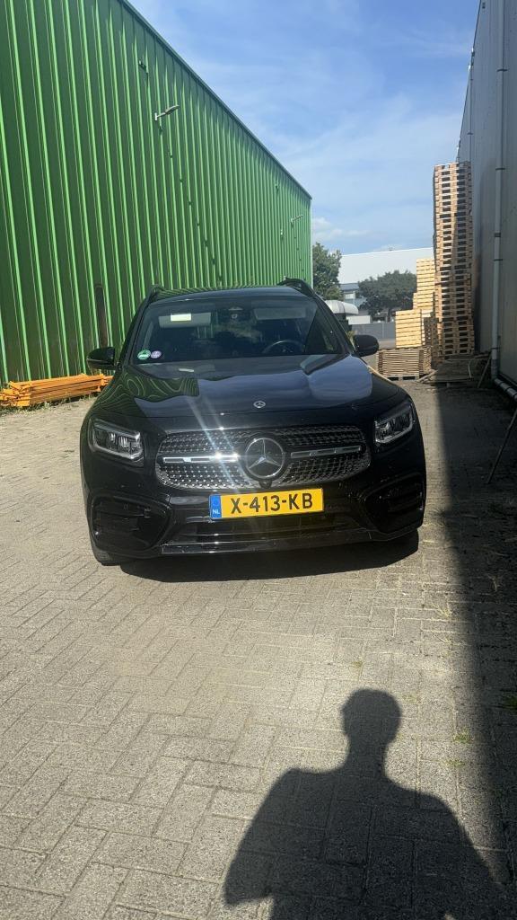 Mercedes-Benz GLB 200 163PK 7G-DCT 2023 Zwart 7 zitplaatsen, Auto's, Mercedes-Benz, Particulier, GLB, Trekhaak, Hybride Elektrisch/Benzine