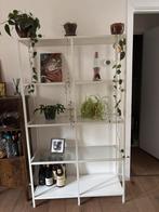Witte IKEA Vittsjö glazen stellingkast, Ophalen, Met plank(en), Gebruikt, 50 tot 100 cm