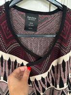 Bershka vest wijnrood/zwart maat M, Maat 38/40 (M), Zo goed als nieuw, Rood, Bershka