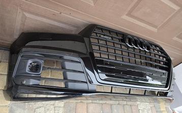 Voorbumper Audi Q7 4M0 S-LINE Origineel Bumper PDC KLS Zwart beschikbaar voor biedingen