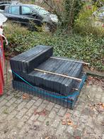 44 Stuks opsluitband Antraciet NIEUW 6x20x100cm tegels, Ophalen of Verzenden, Zo goed als nieuw, IJzer, Tuinhek