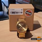 Piet Hein Leff Amsterdam Horloge Goudkleurig | Nieuw, Nieuw