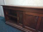lage eikenhouten kast, tv kast, dressoir, side kast, Ophalen
