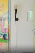 Unieke EF Frantzen lamp met kegelvormige matglazen kap., Huis en Inrichting, Lampen | Wandlampen, Ophalen