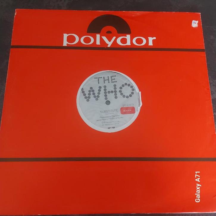 12 inch Maxisingel The Who - Substitute / I'm A Boy, Cd's en Dvd's, Vinyl | Pop, 1960 tot 1980, 12 inch, Ophalen of Verzenden