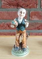 beeldje bisque aardewerk, volgnr 41, Ophalen of Verzenden, Zo goed als nieuw, Mens