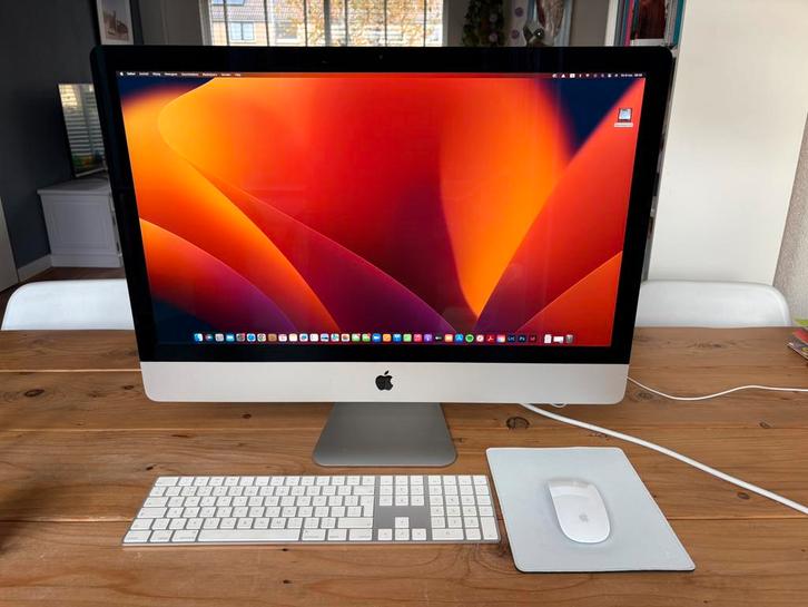 iMac Retina 5K, 27-inch, 2017, Computers en Software, Apple Desktops, Zo goed als nieuw, iMac, Onbekend, 3 tot 4 Ghz, 4 GB, Ophalen