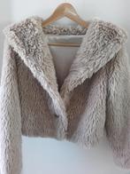 Jas beige taupe maat 34-36, Ophalen, Zo goed als nieuw, Meisje, Jas