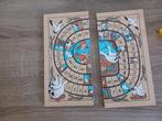 Gans en slang in luxe houten kist, Hobby en Vrije tijd, Gezelschapsspellen | Bordspellen, Een of twee spelers, Ophalen of Verzenden