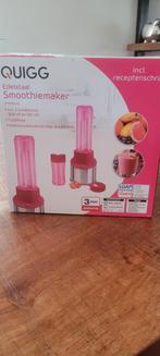 Quigg Edelstaal Smoothiemaker - Nieuw in doos!, Witgoed en Apparatuur, Blenders, Ophalen of Verzenden, Nieuw, Blender to go