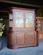 Antieke organische winkelkast | Half Ronde Buffetkast  #2722